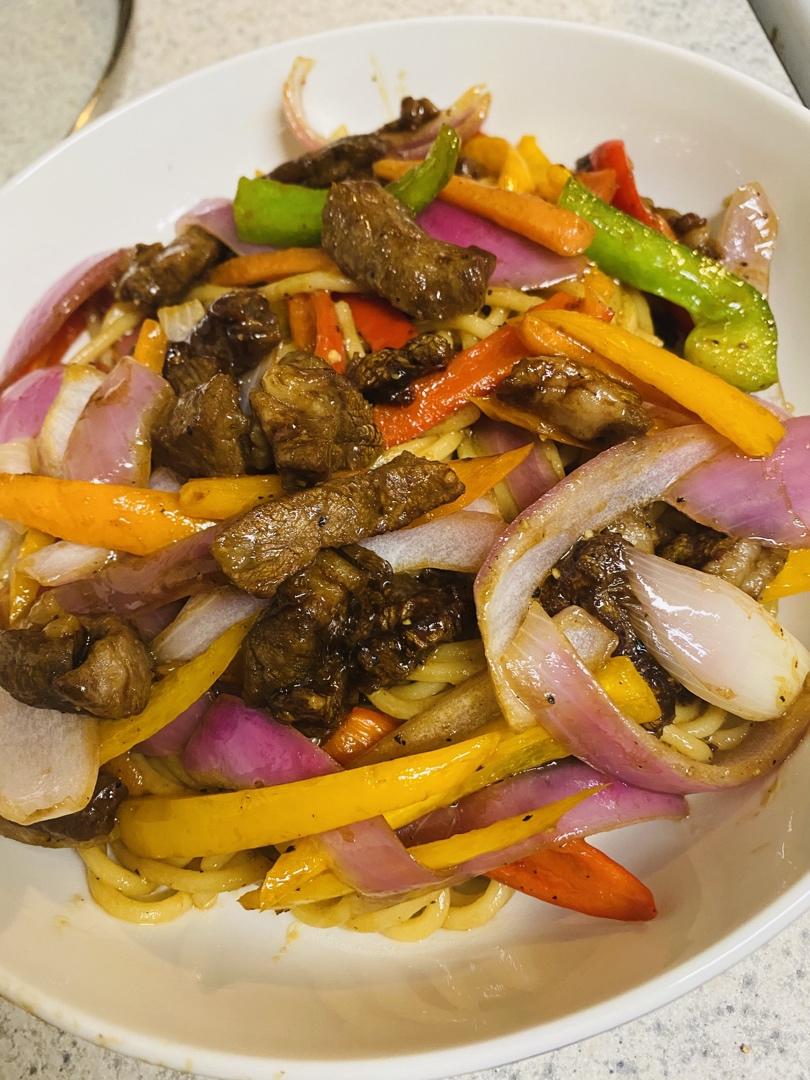 比餐厅好吃的黑椒牛柳意面🍝零失败简单教程