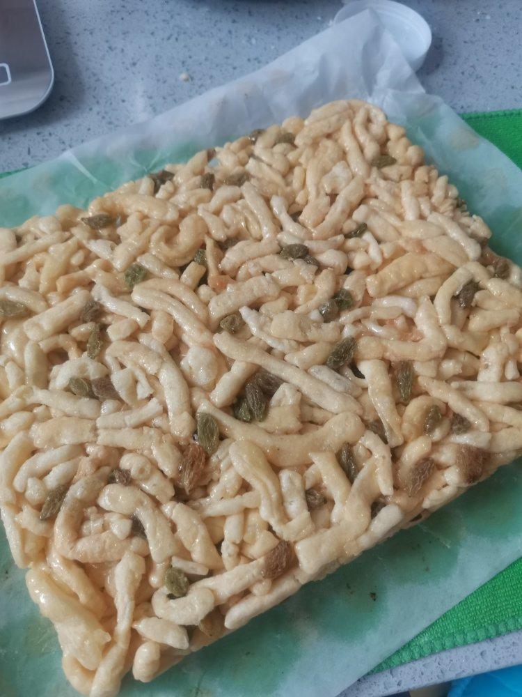 松软的鸡蛋沙琪玛