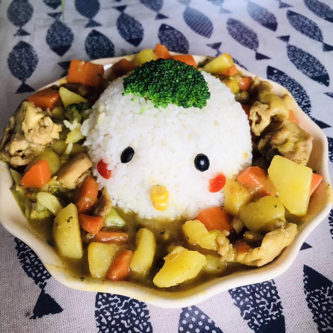 咖喱鸡肉饭