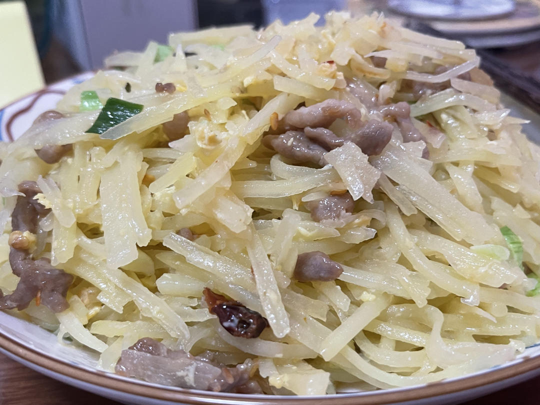 黑胡椒土豆炒蛋