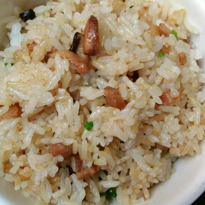 香菇肉丁油饭