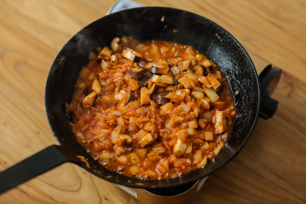 韩式牛肉锅+辛奇炒饭的做法 步骤7