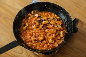 韩式牛肉锅+辛奇炒饭的做法 步骤7