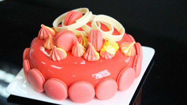 红色镜面淋面配方