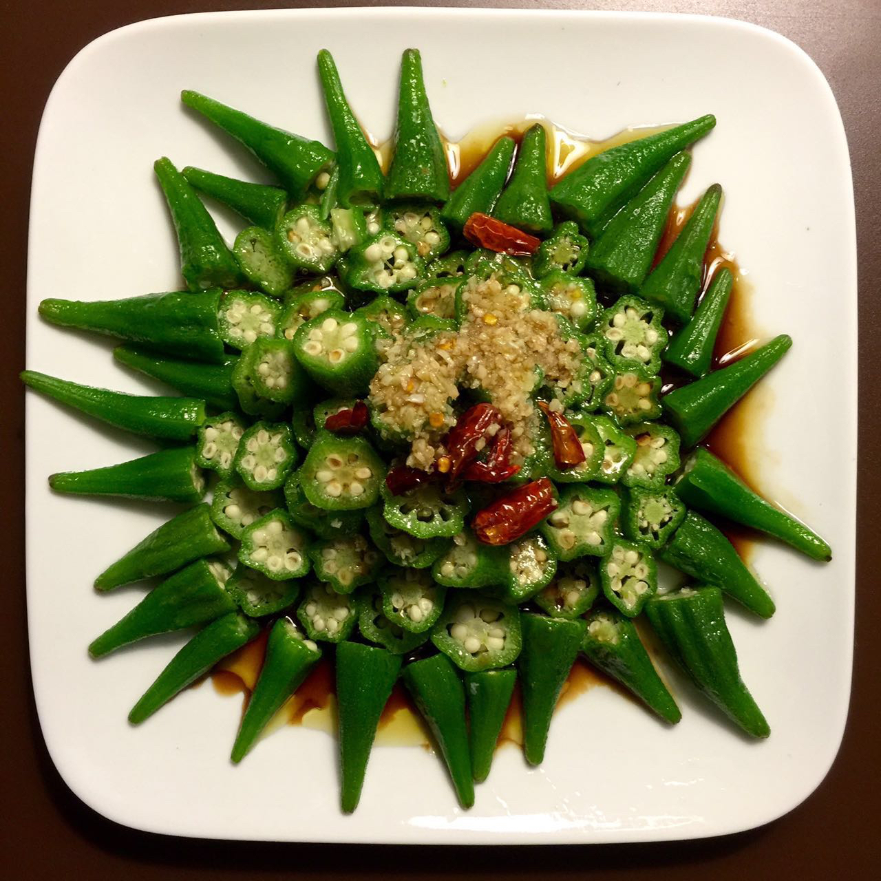 【白灼秋葵】清爽简单