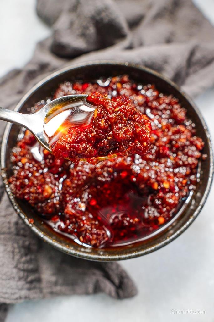 泰式辣椒酱 Thai roasted chili paste（Nam Prik Pao）的做法