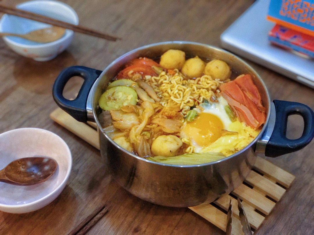 韩国部队锅拉面锅（超好吃）