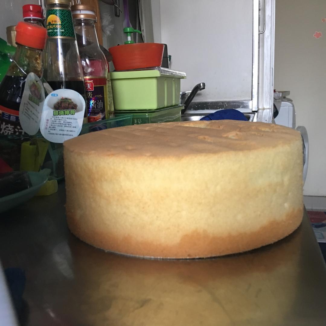 步骤最全面的戚风蛋糕（八寸）做法，成功率高！