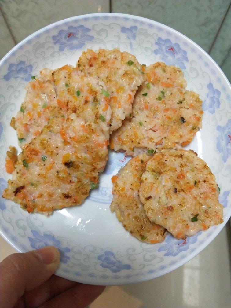 香煎虾饼