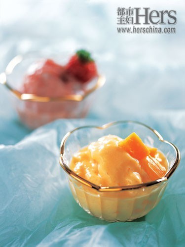 芒果酸奶冰沙的做法