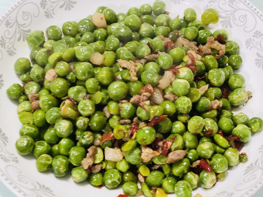 mother厨房剁椒肉沫青豆