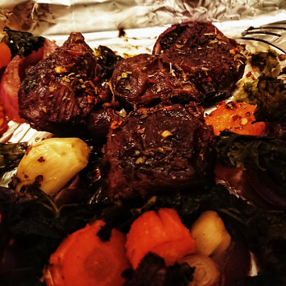 红酒香草烤牛脸肉