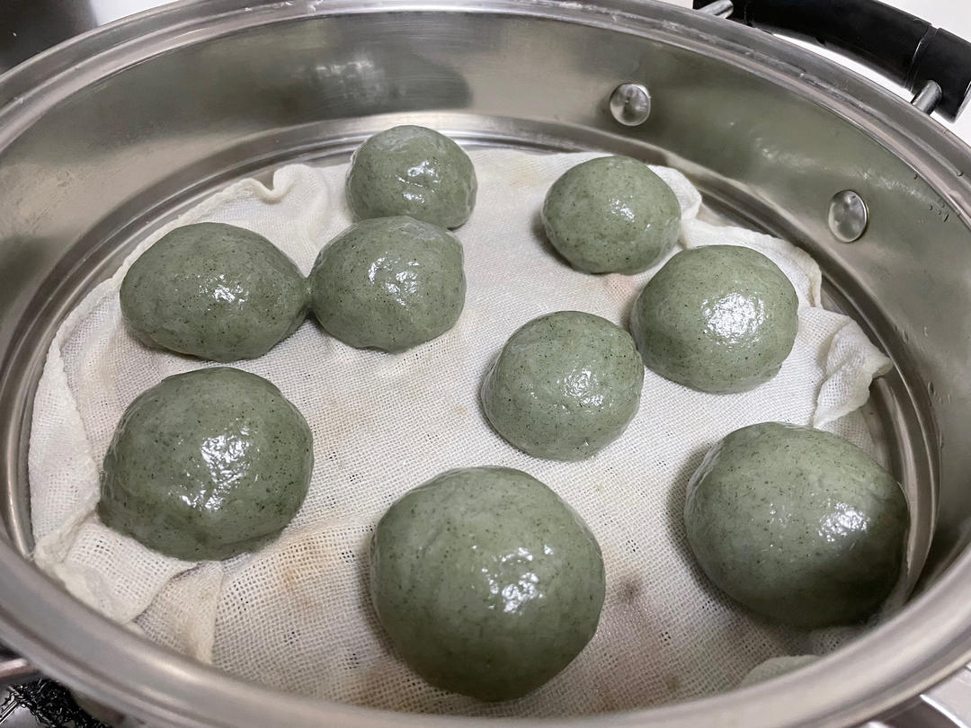 艾草青团（二三天都不会发硬版）
