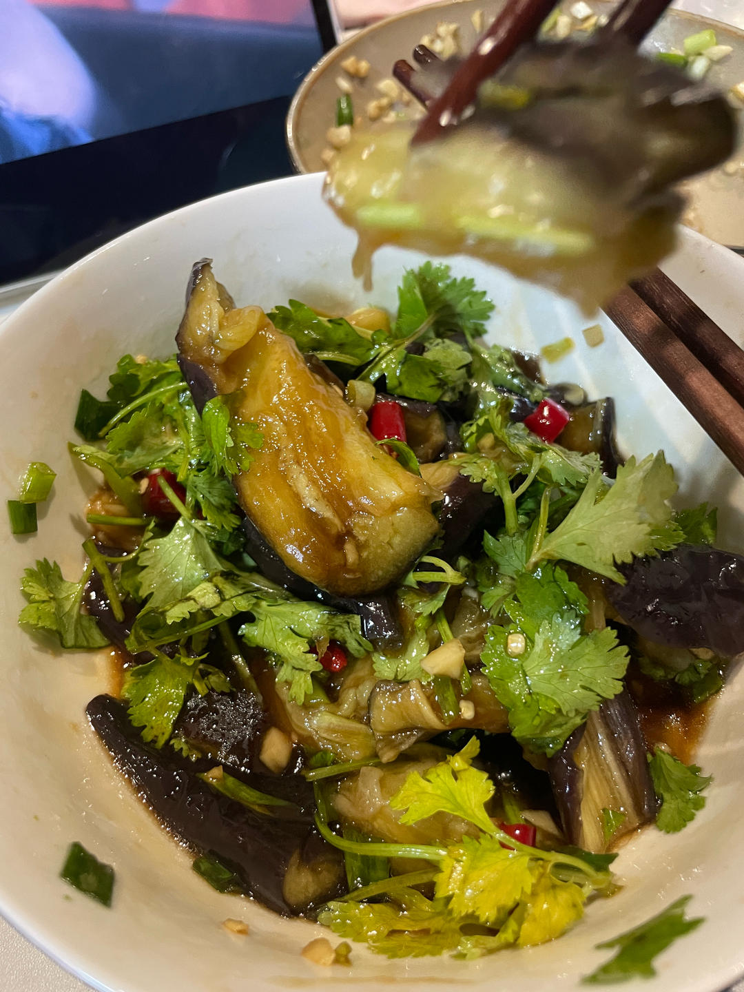 凉拌茄子