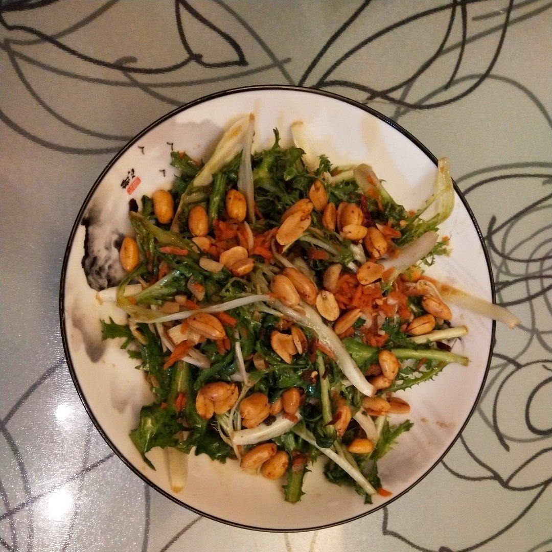 凉拌苦菊