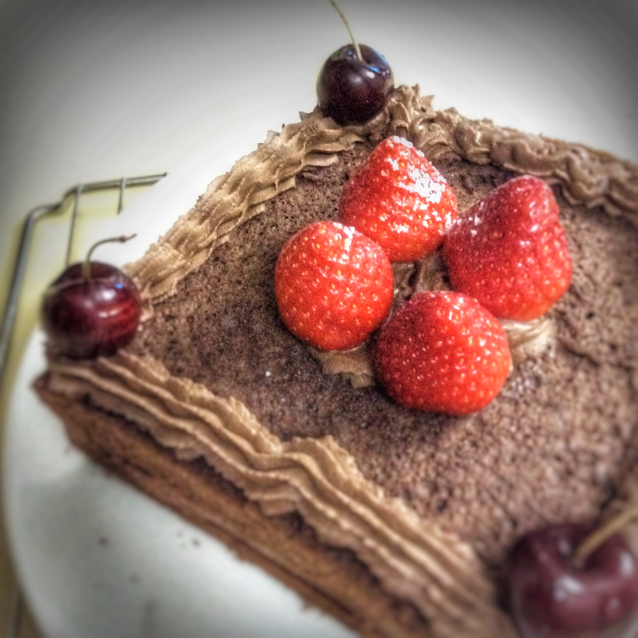 巧克力奶油蛋糕