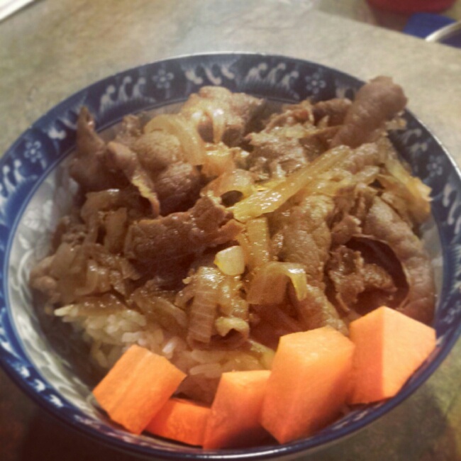 吉野家牛肉饭（牛丼）