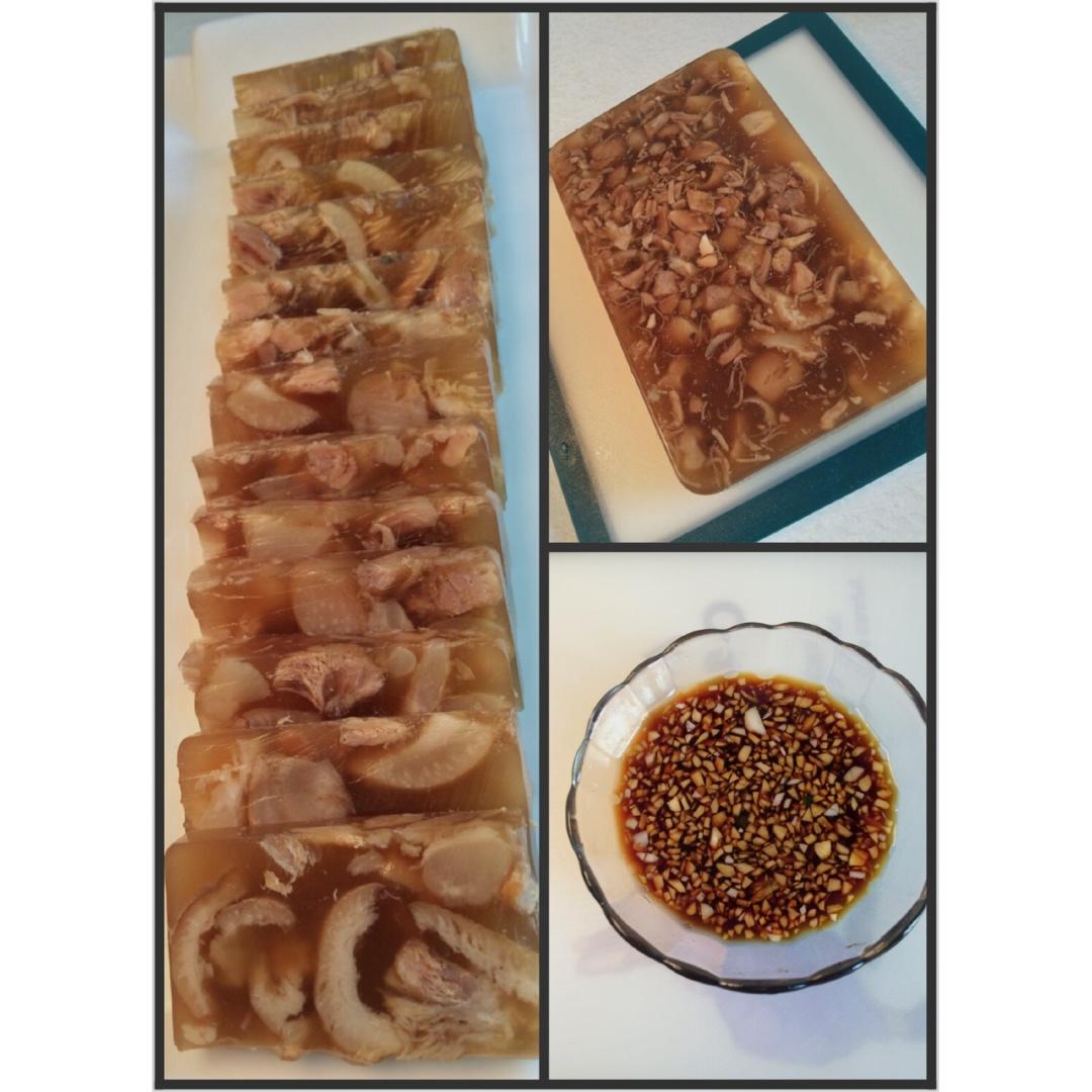 堂妈教你做年夜饭必吃———猪蹄冻