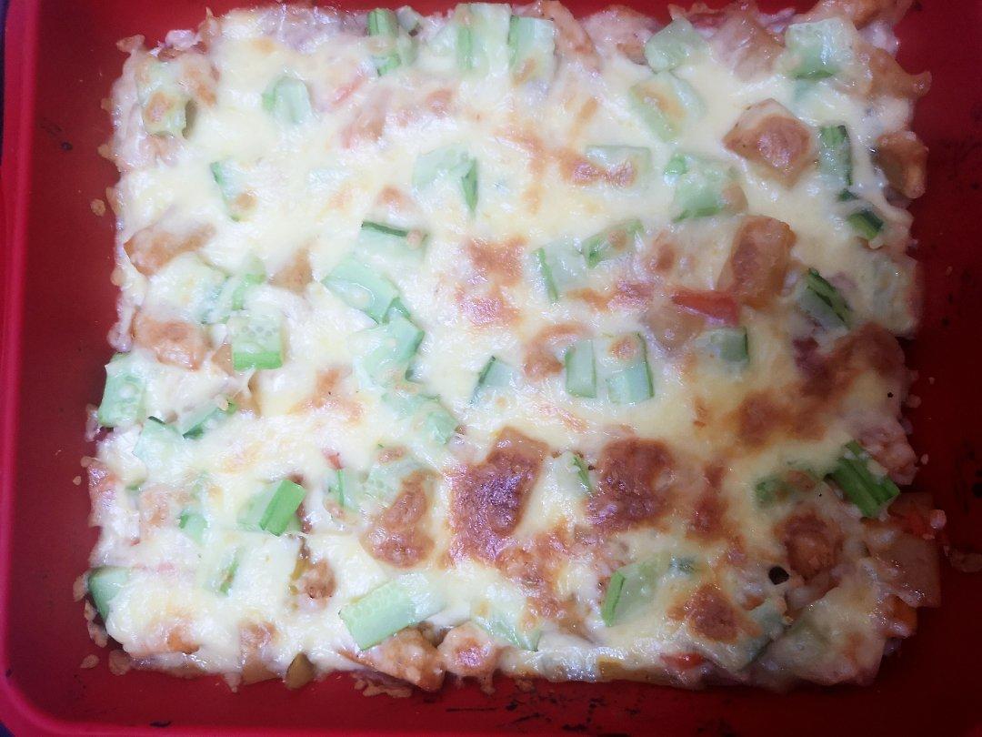 番茄鸡肉浓情焗饭【两人份】
