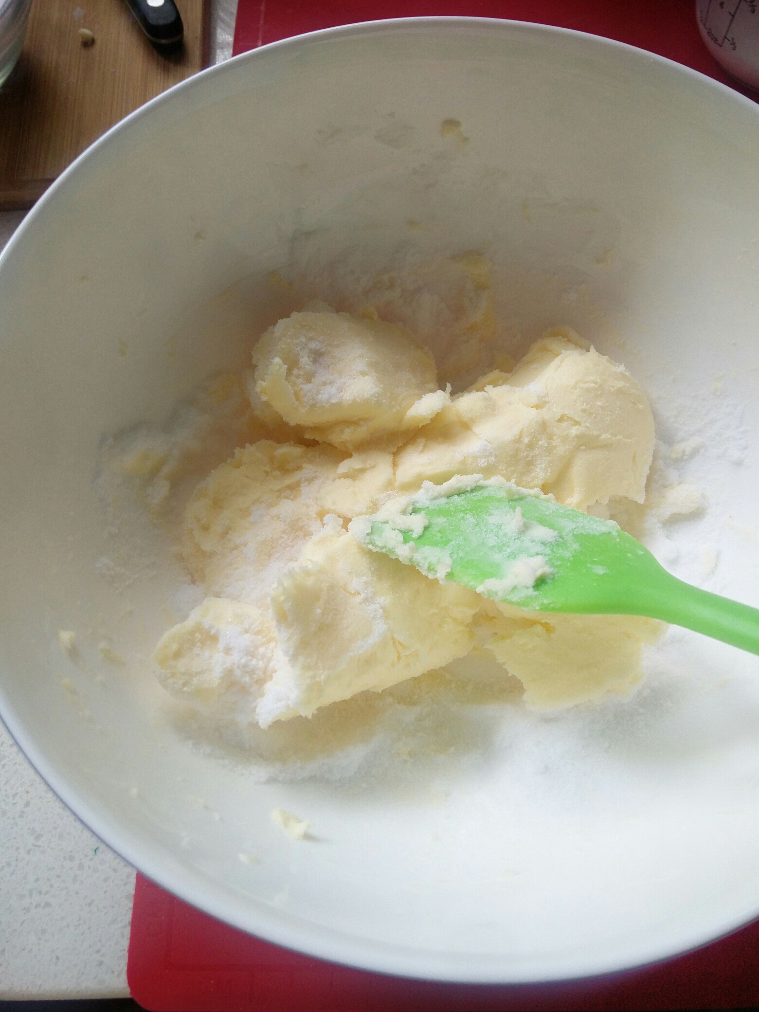 麦麸黄豆粉饼干(无糖无面粉）的做法 步骤2