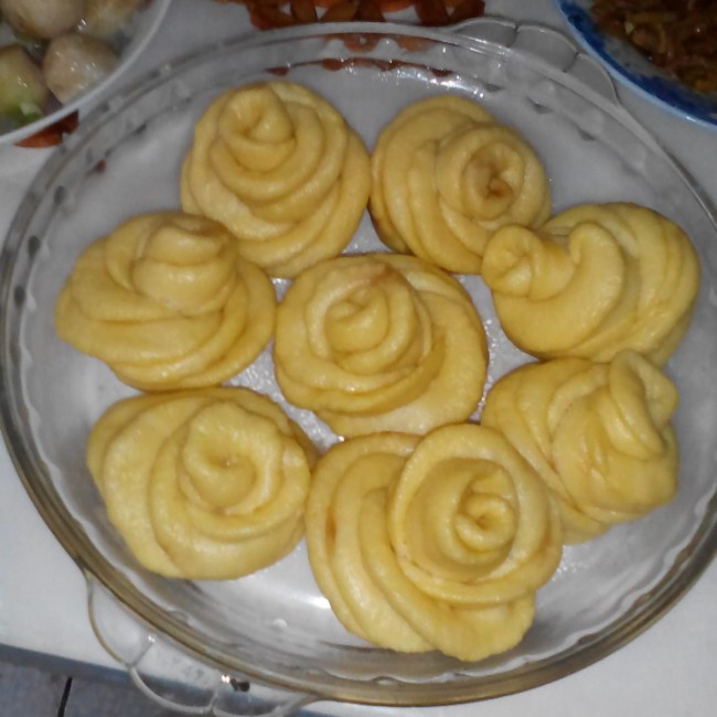 无糖玉米面馒头