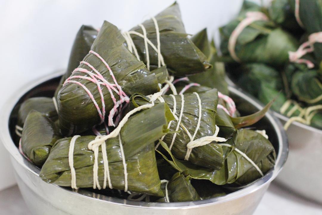 四角长粽子的包法（有视频）
