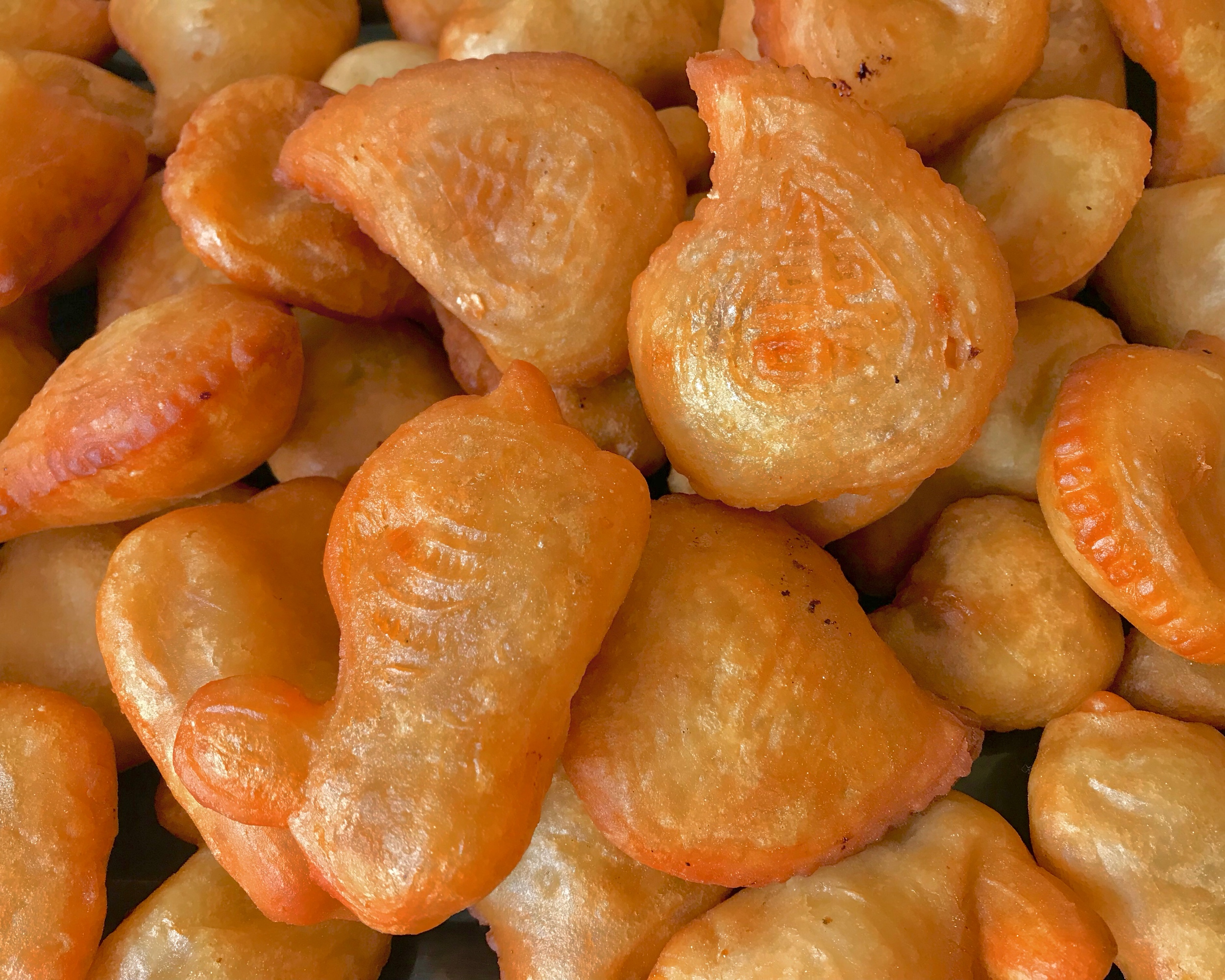 传统小吃-炸寿桃的做法