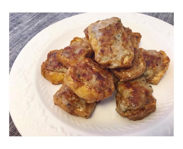 超快手鱼肉酿豆腐(豆卜)的做法