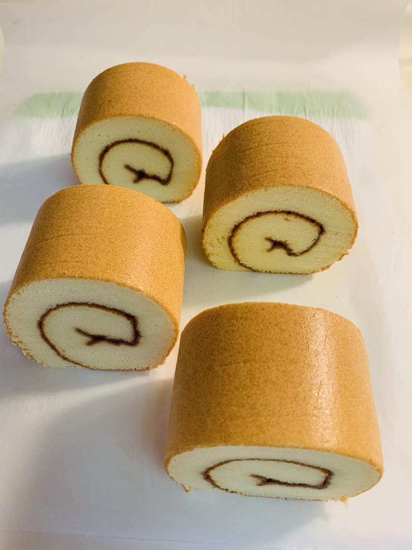 原味蛋糕卷(后蛋法)