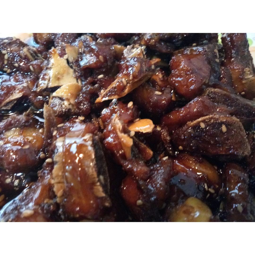 懒人版糖醋排骨