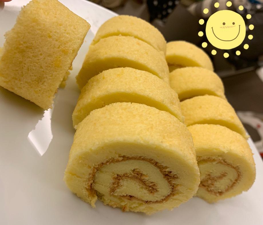 原味基础蛋糕卷(小五卷)