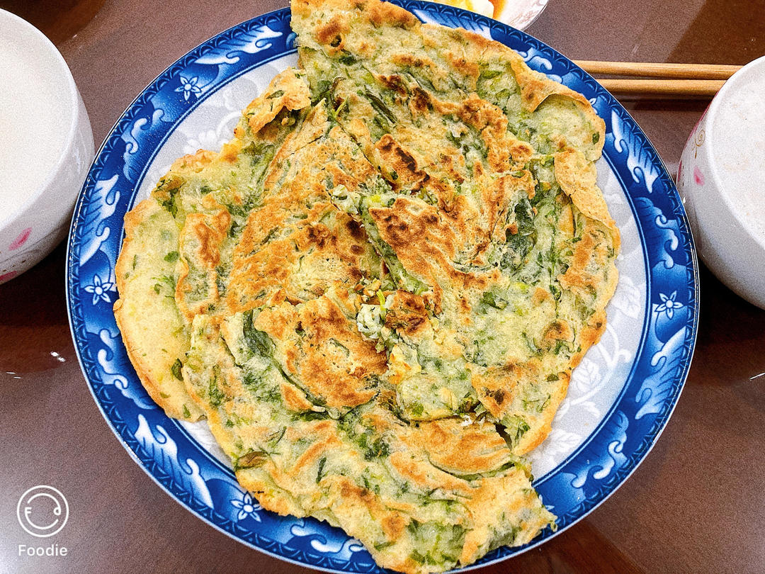 芹菜叶软饼（糊塌子）