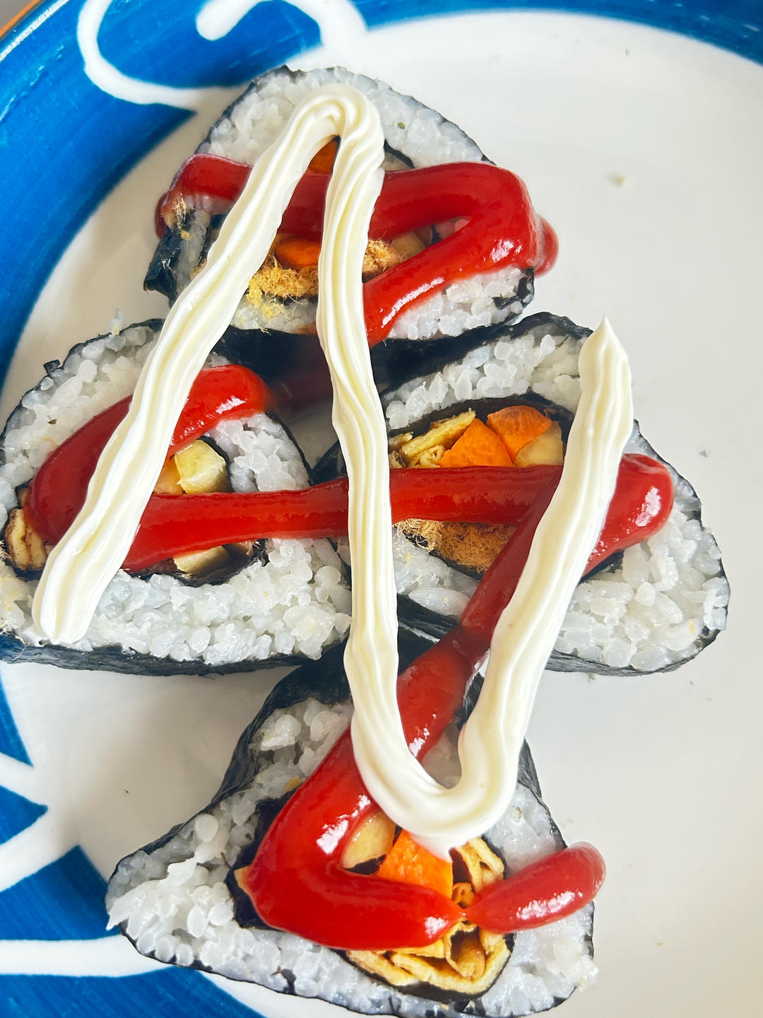 高颜值的紫菜包饭