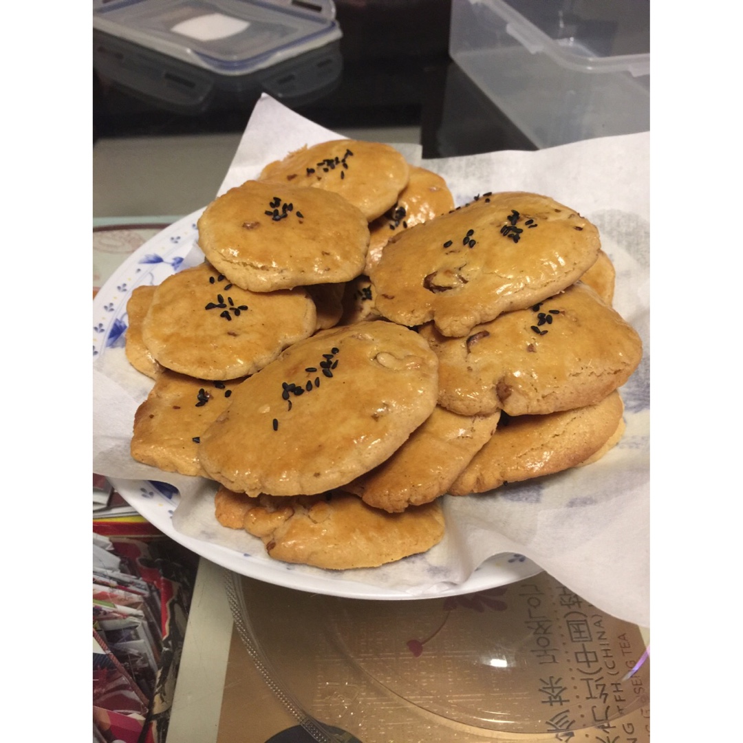 酥到不得了的桃酥的做法（不含泡打粉版）