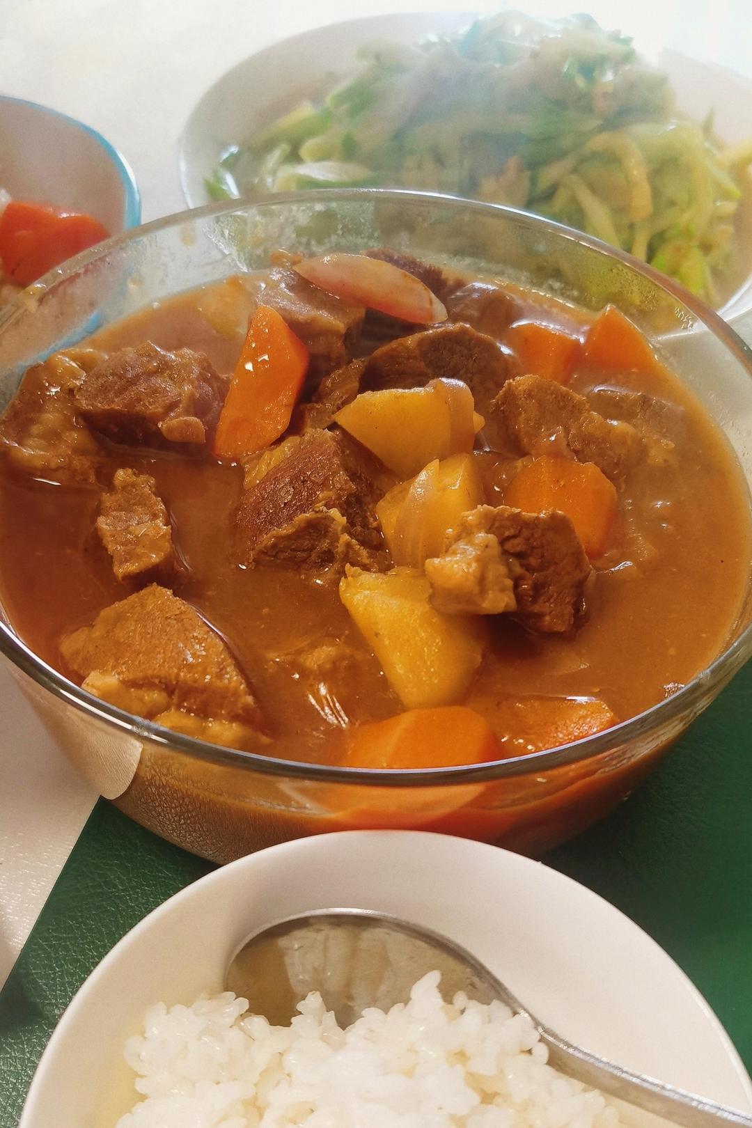 咖喱牛肉(零失败)