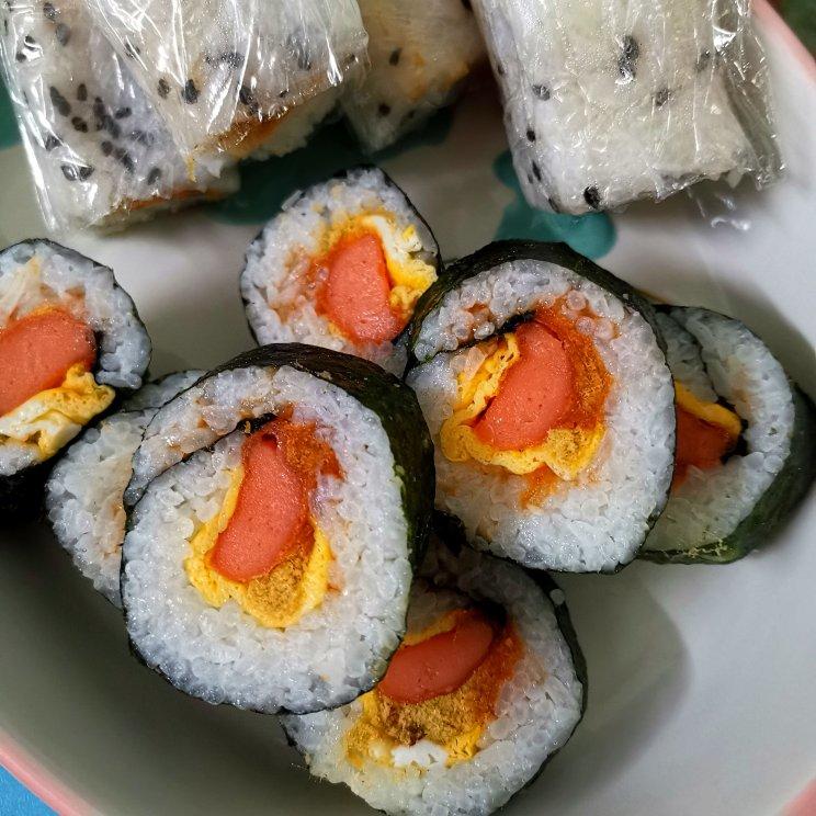 简单寿司/鸡蛋寿司/反转寿司/花样寿司/紫菜包饭