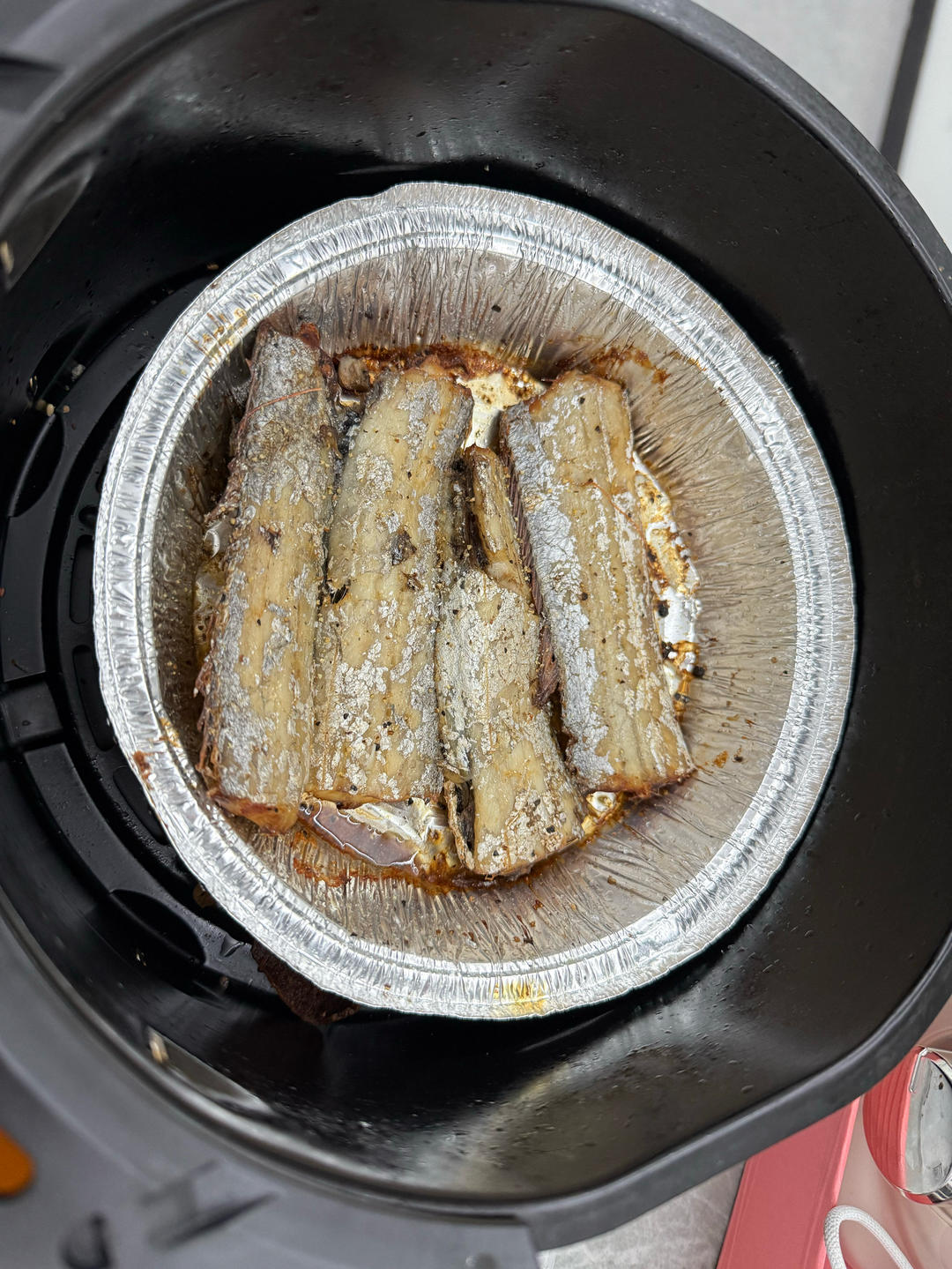 空气炸锅版香酥带鱼