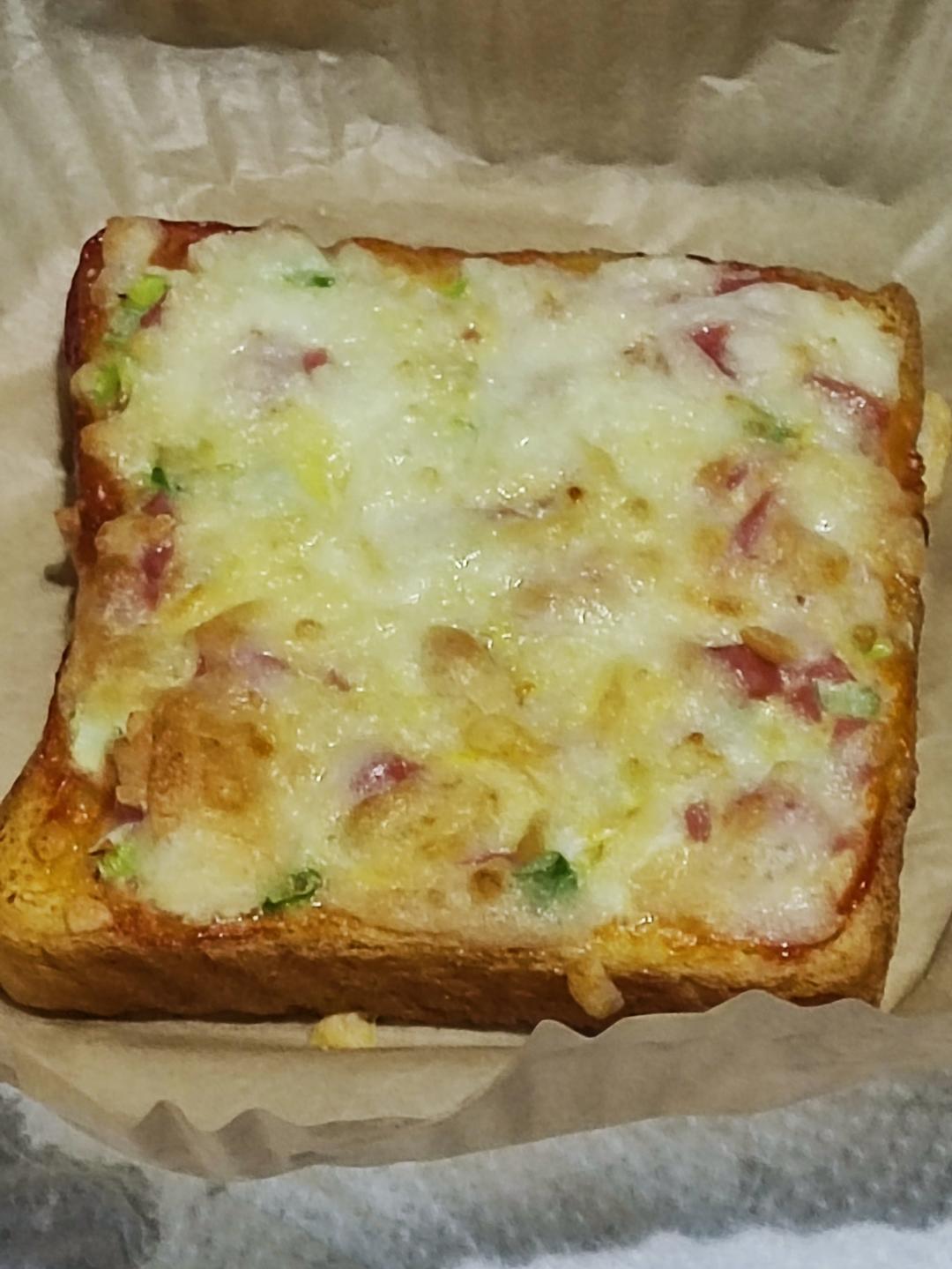 超简单烤芝士吐司 空气炸锅版本