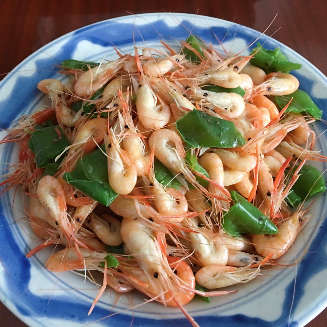 远夏vampire做的青椒炒河虾