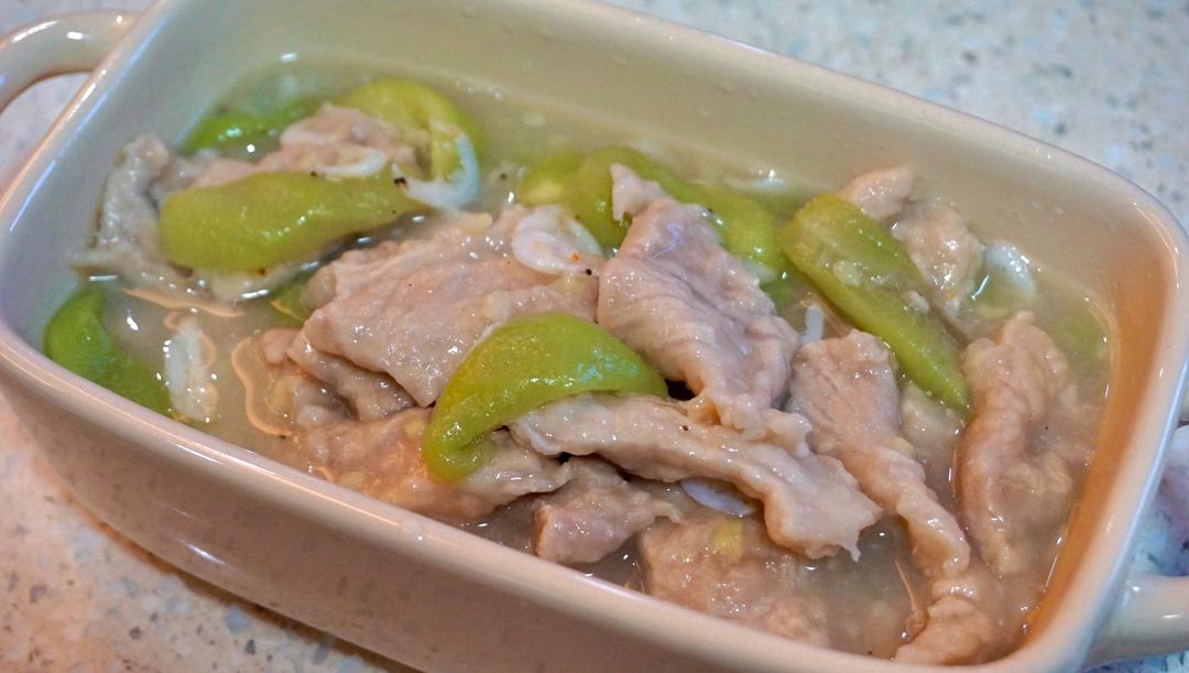 外婆家的味道：丝瓜滑肉
