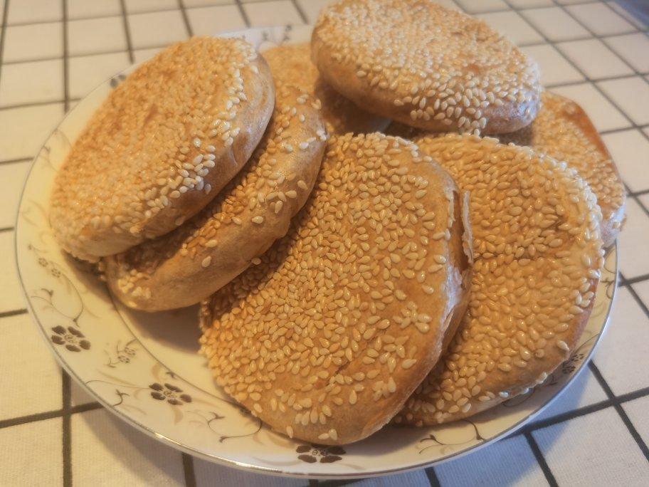 层次分明的【老北京麻酱烧饼】