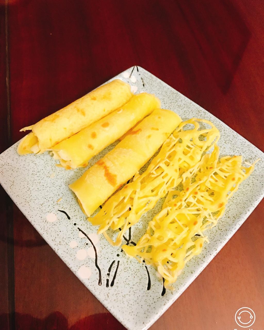 高颜值鸡蛋蕾丝网饼