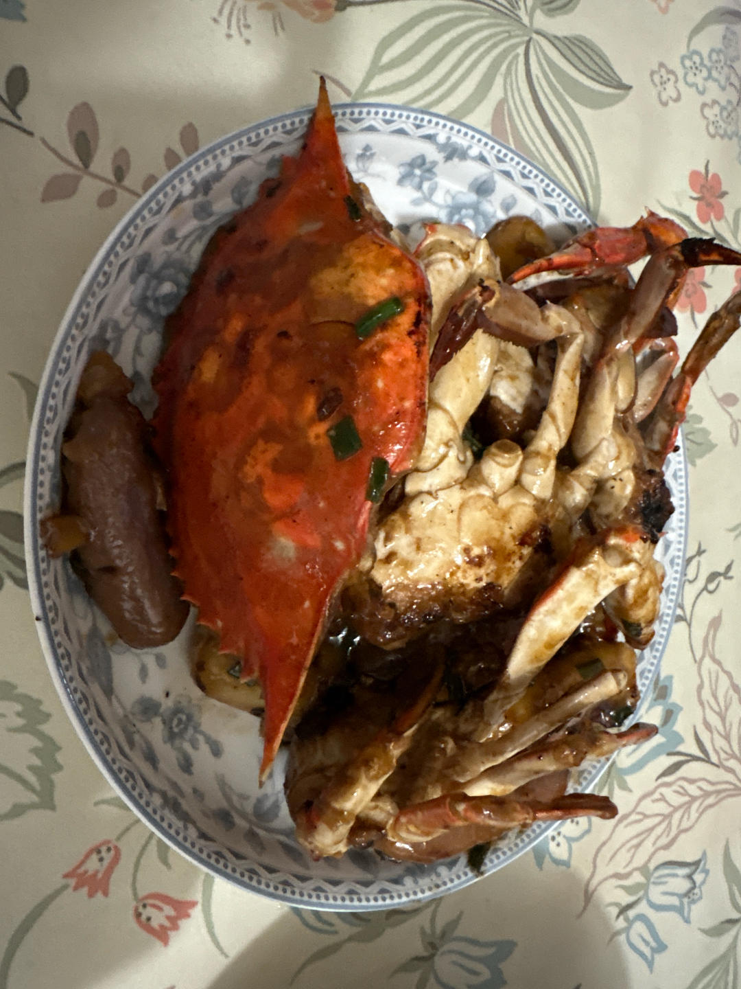 梭子蟹炒年糕