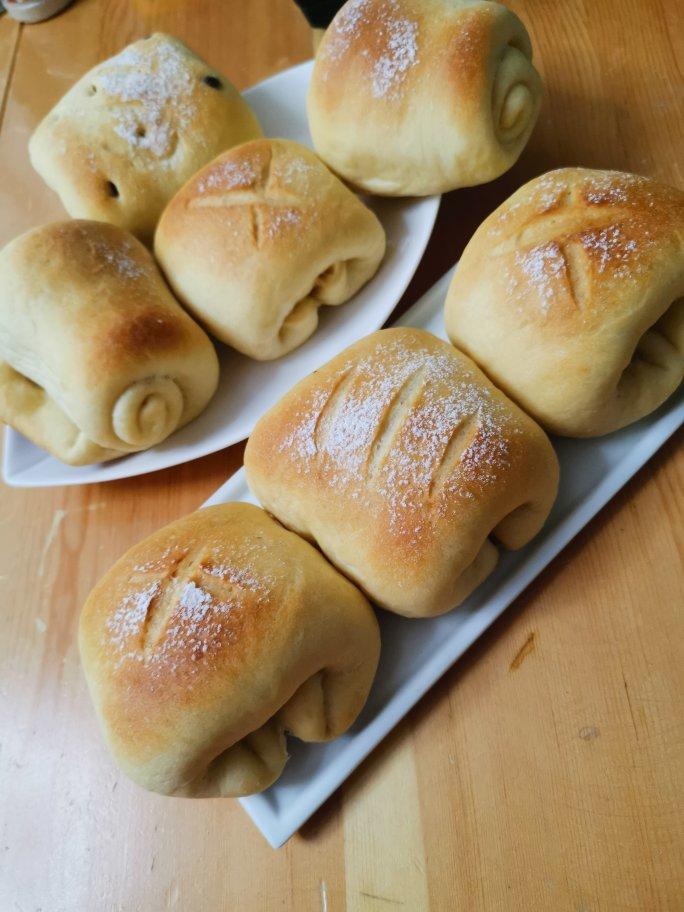 牛奶面包卷 北鼎烤箱食谱