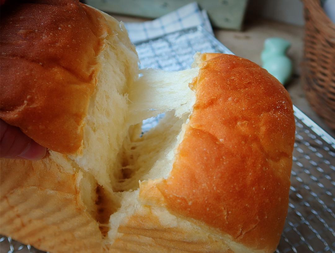 纯奶手撕吐司的做法 步骤1