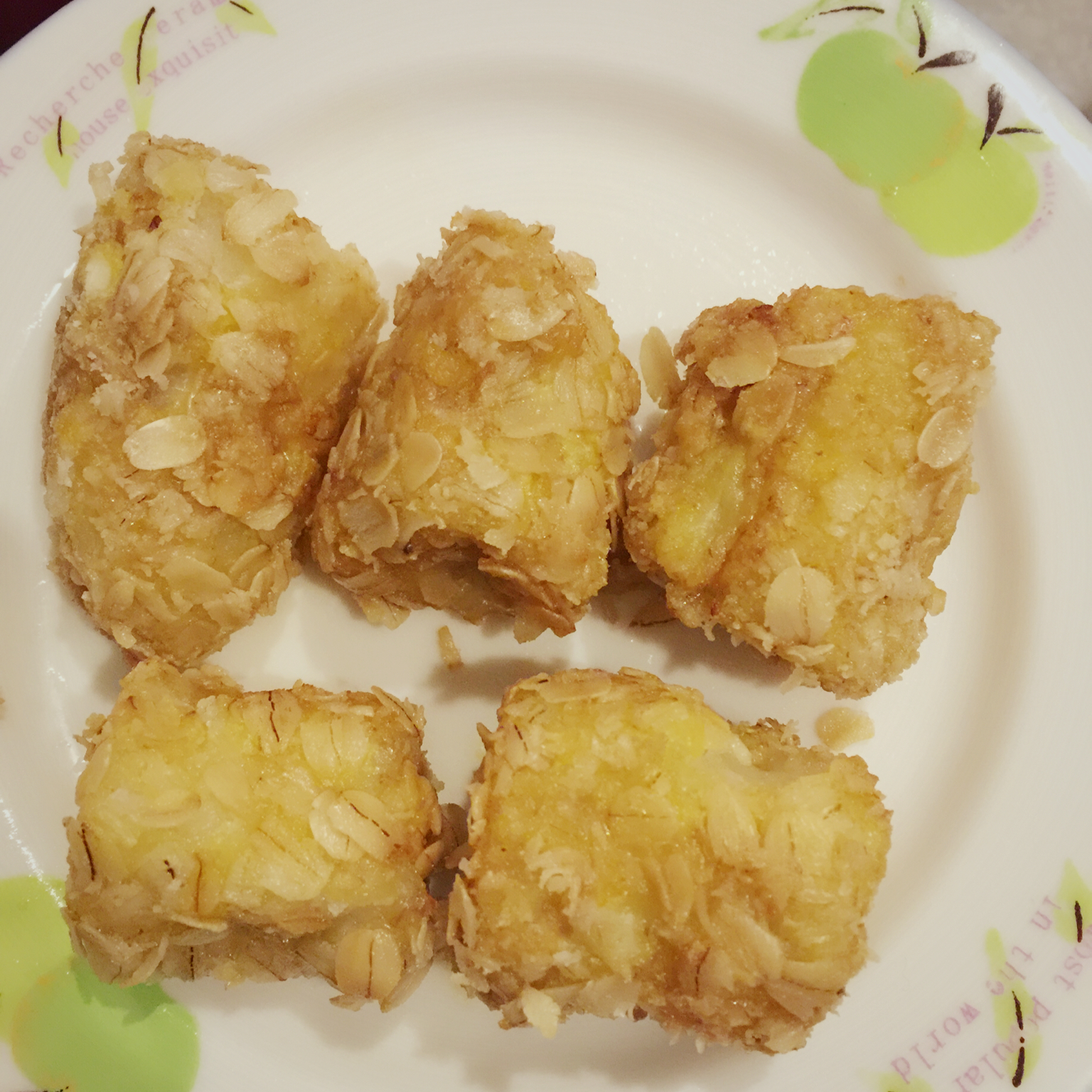 脆皮燕麦香蕉