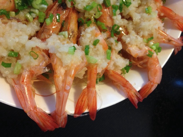 蒜蓉粉丝蒸大虾