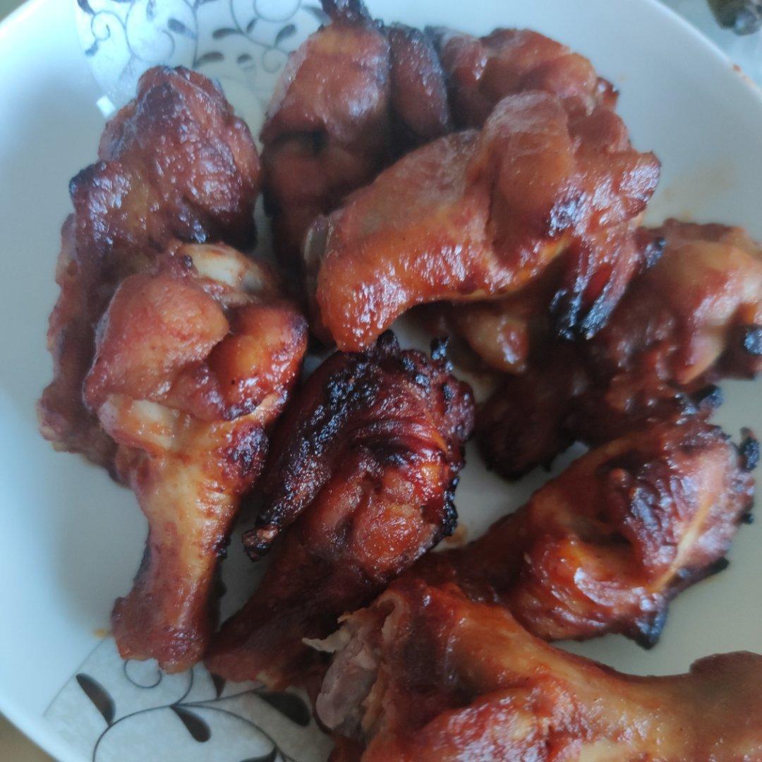 免烤箱❗️好吃到舔手指的蒜香孜然奥尔良鸡翅
