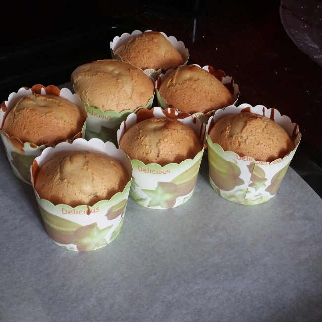 不会回缩的纸杯蛋糕--海氏烤箱定制