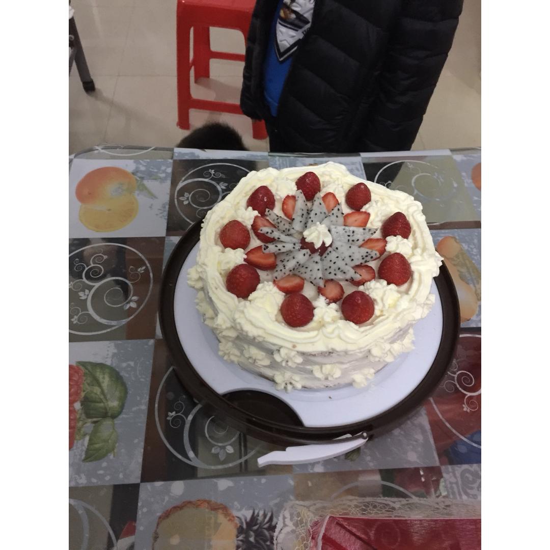 《Tinrry+》草莓奶油蛋糕（8寸配方）